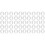 100Pcs Durable White Plastic Keyhole Frame Hangers for Picture Hanging 1