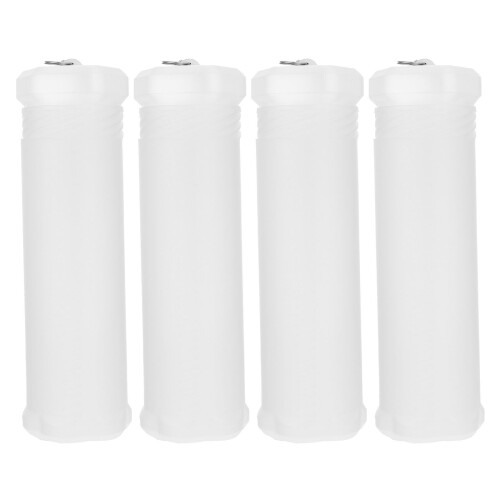 4Pièces Support Pinceaux Multifonction Transparent Avec Compartiments