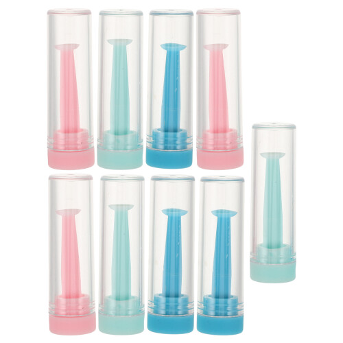 9Pièces Accessoire Lentilles Silicone Confortable Pour Pose Retrait