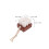 Brosse Nettoyage Bois De Hêtre Poils Doux Marron 2
