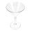 2Pièces Tasses Cocktail Transparentes Pour Bar 10