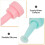 9Pièces Accessoire Lentilles Silicone Confortable Pour Pose Retrait 5