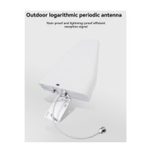 2X 4G LTE 5G High Gain Log-Periodic LDPA Directional Antenna, Outdoor Aerial 800-3700MHz for Enhanced Cell Signal