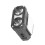 2X Dual  Hat Clip Cap Light  LED Headlamp Sensor Headlight USB Rechargeable Adjustable Angle Camping Headlamp 2