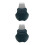 2Pièces Extracteurs Vert Retrait Points 4