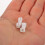 4Pièces Charnières Flexibles En Silicone Blanches Pour Lunettes 7