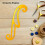 2Pièces Règle Courbe Orange Outil Dessin Couture Précis 6
