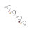 4Pièces Accessoires Audition Portables Nylon Durable Design Coloré 6