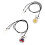 4Pièces Accessoires Audition Portables Nylon Durable Design Coloré 11