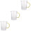 3Pièces Mugs De Clairs , Résistants Décoratifs 5
