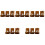 15Pcs Bamboo Tea Kettle Lid Stands Compact Decorative Tea Accessories 2
