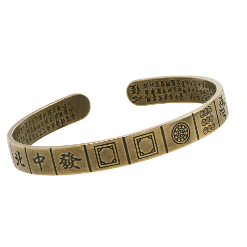 Stylish Openable Bangle Sturdy Brass Wristband Accessory Perfect