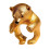 Stylish Miniature Bear Shaped Adjustable Ring Trendy Finger 1