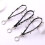 Unique Leather Keychain Phone Lanyard Strap With Metal Studs-A 2