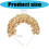 Sparkling Crystal Beaded Hair Circlet with Interwoven-White 4