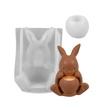 Easy To Use Rabbit Silicone Mold For Crafting Unique Resin Home