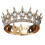 Classical Retro 8 Eye Princess Crowns Hair Accessory-White 1