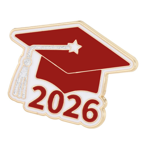 Trendy 2026 Graduation Accessory Pin Brooch Showcasing-2