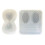 2Pcs Smooth Texture Silicone Sand Clock Molds Perfect for 1