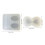 2Pcs Smooth Texture Silicone Sand Clock Molds Perfect for 3