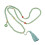 Adjustable Long Glass Bead Necklace For Layering-Section 8 1
