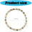 Multipurpose Natural Stone Beaded Bracelet Handmade-Blue 2
