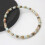 Multipurpose Natural Stone Beaded Bracelet Handmade-Blue 4