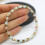 Multipurpose Natural Stone Beaded Bracelet Handmade-Blue 5