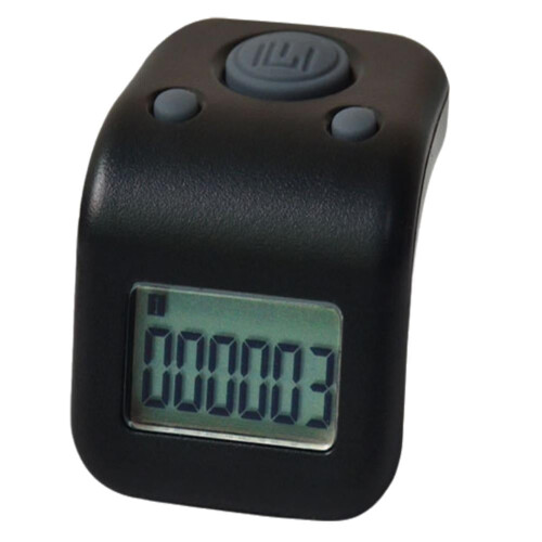 Waterproof 6-digit tally counter with magnetic charging