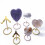 Metal Heart-Shaped Easel Display Stand for Mineral Specimens 5