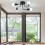 Smedejerns LED-loftlampe 42x42cm 4