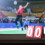 Portable Tabletop Scoreboard Flipper 2-Digit Red 4