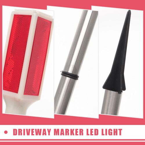 Reflective Driveway Marker Solar Outdoor 6 Pack 2
