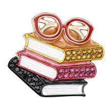 Leichte Pin-Buchbrille aus Legierung, Geschenk für-Farbe