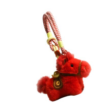 Porte-clés en peluche avec fermoir mousqueton, fonction de-SS3