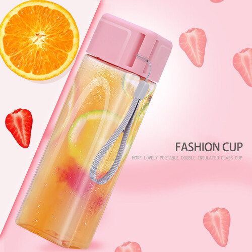 Vierkant waterglas, onbreekbaar, ergonomische grip, 355 ml 2