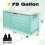 Outdoor Deck Box Waterproof Lockable Resin 75 Gallon Gray 5