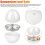 Microwave Hard Boiled Egg Cooker 4-Egg Capacity 5