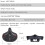 WEST BIKING bike saddle thickened PU pad1piece 5