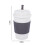 Reusable 14oz Insulated Coffee Cup with Tropical Lid 3