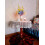 Hand Crochet Cotton Tablecloth Round Beige 5