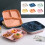 9,8-Zoll-Portionierplatten mit 3 Fächern 2