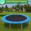 CheAAlet rund trampolinunderlag 2,4 m 4