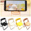 Mini support de téléphone pliable, support de bureau portable, 1 pièce 4