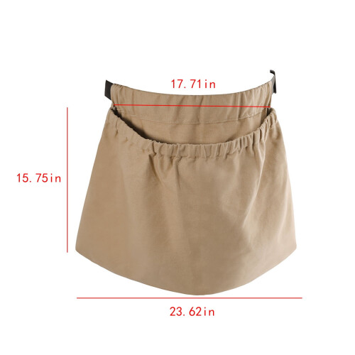 Tuinpluktas van nylon, heuptas 60x45x40cm 2