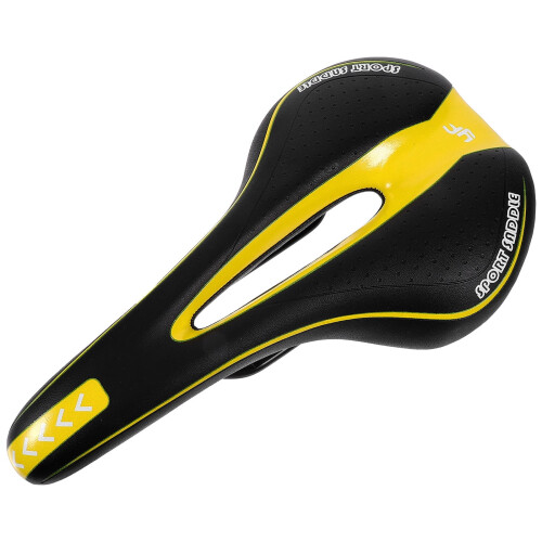 Yellow Bike Saddle Breathable 1 Set