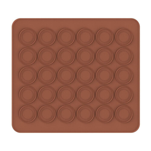 Silikon-Backform für Macarons (30 oder 48 Kreise)