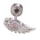 Wing Designs Ear Studs Expresses Personality Unique Alloy-Pink 1