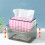 Paper Towel Box Bottom Bracket White Double Spring 5