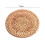 Round Natural Rattan Coasters – 8/10/13/16 cm, 1 pc 1
